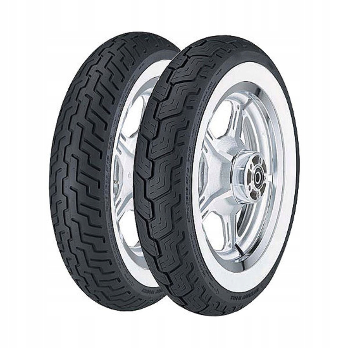 

Dunlop 130/90-16 Tt 67H D404 Www Szeroki Biały Pas