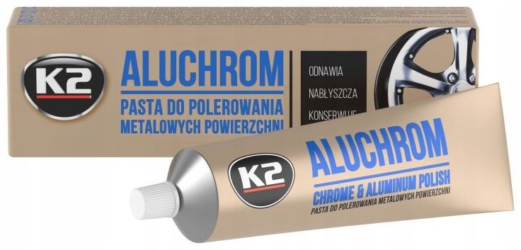 

K2 Aluchrom Pasta Polerska Felgi Chrom Aluminium