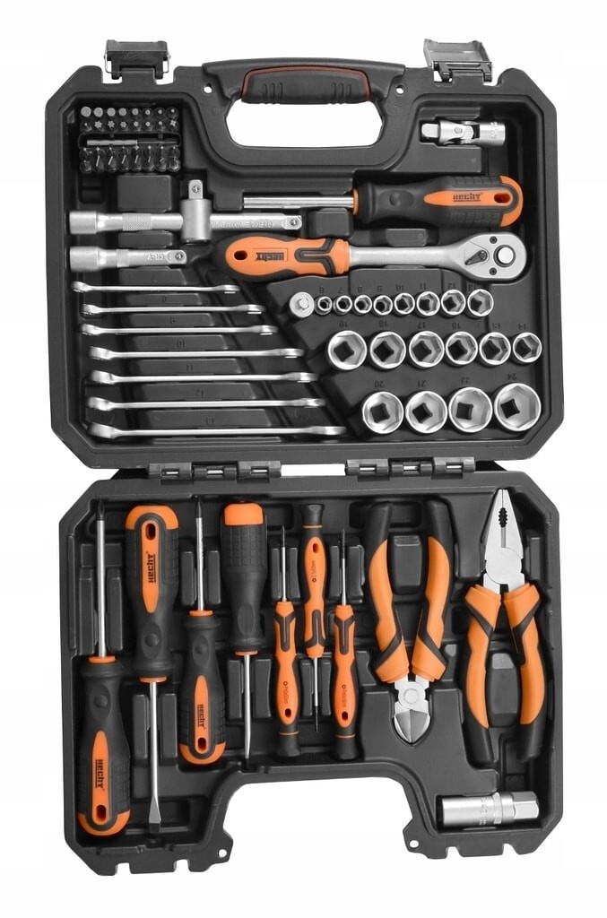 ZESTAW NARZĘDZI RĘCZNYCH DO WARSZTATU - 2076 - 76 SZT + WALIZKA