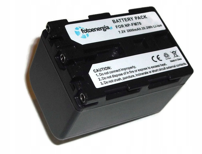 

Bateria do Sony NP-FM30 NP-FM50 NP-FM51 NP-QM50