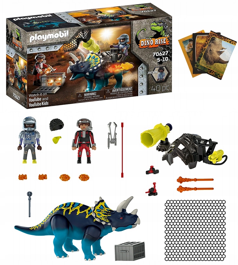 Playmobil Dino Rise Triceratops: Disturbios