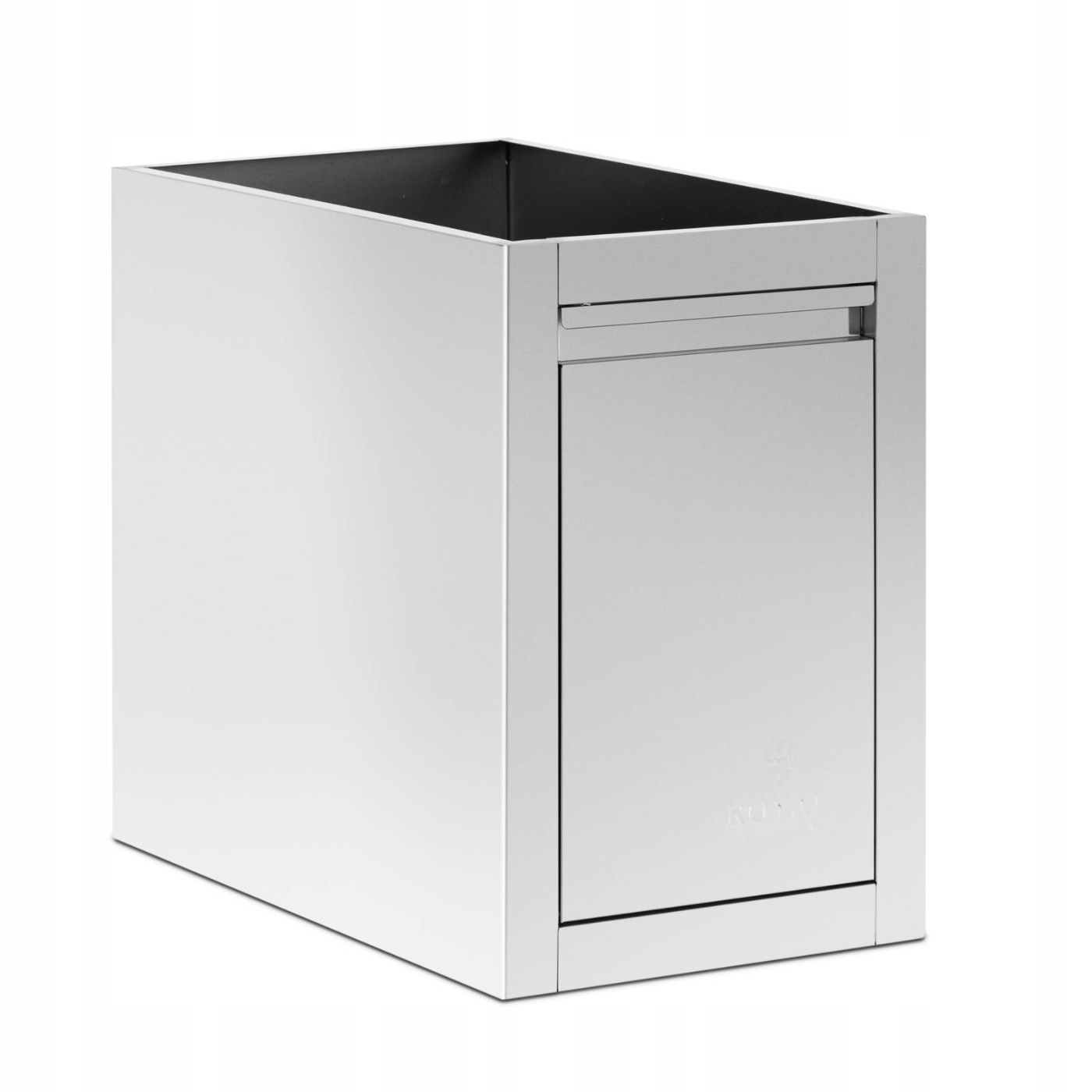 Kosz na śmieci podblatowy 125L stal nierd Royal Catering RCCW-400D 10013316