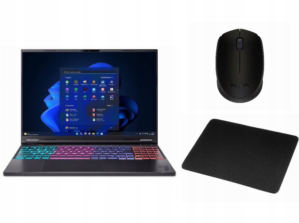 Laptop Acer Windows 11 Pro Amd Ryzen Ai Stylowa Myszka Podkładka