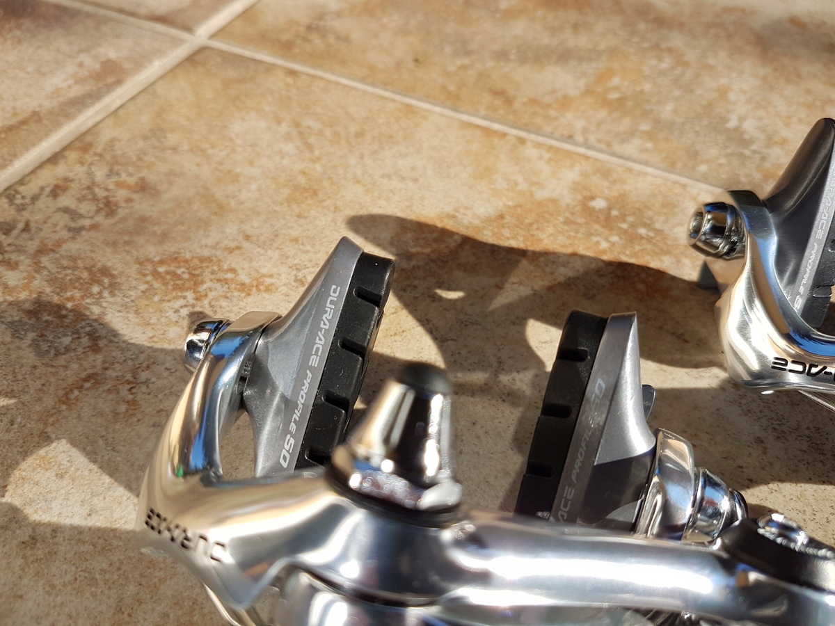hamulce Shimano DURA ACE, BR-7402, jak NOWE !!! Model DURA ACE, BR-7402