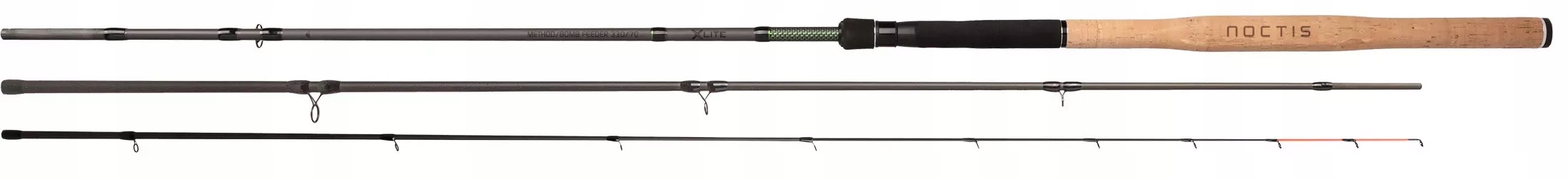 Wędka Mikado Noctis X Lite Method/Bomb Feeder 3.30m 70g