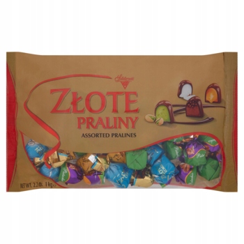 Levně 1x 1kg čokoládové pralinky Solidarność Golden