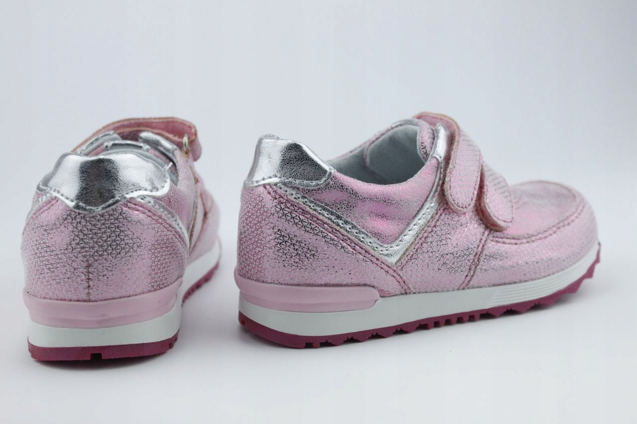 BUTY DZIEWCZĘCE R.21 RÓŻOWE RZEPY KORNECKI 4887 Rozmiar (new) 21