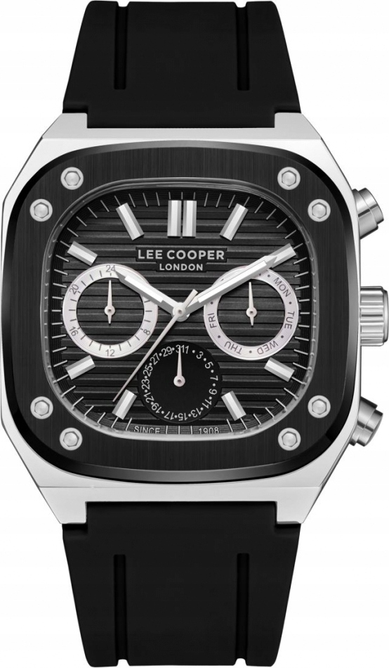 Pánské hodinky Lee Cooper LC08022.351 černé fashion