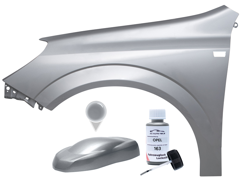 Błotnik OPEL ASTRA H lewy w kolorze Z 163 z otworem na kierunkowskaz nowy