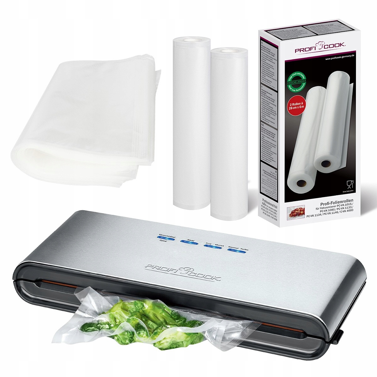 Zgrzewarka Próżniowa, Urządzenie Do Pakowania Próżniowego Proficook Pc-vk