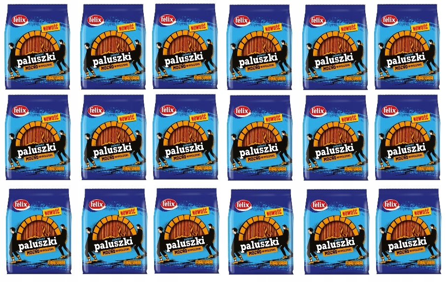 Levně 18x 190g Felix Tyčinky solené, silně propečené Kartonové