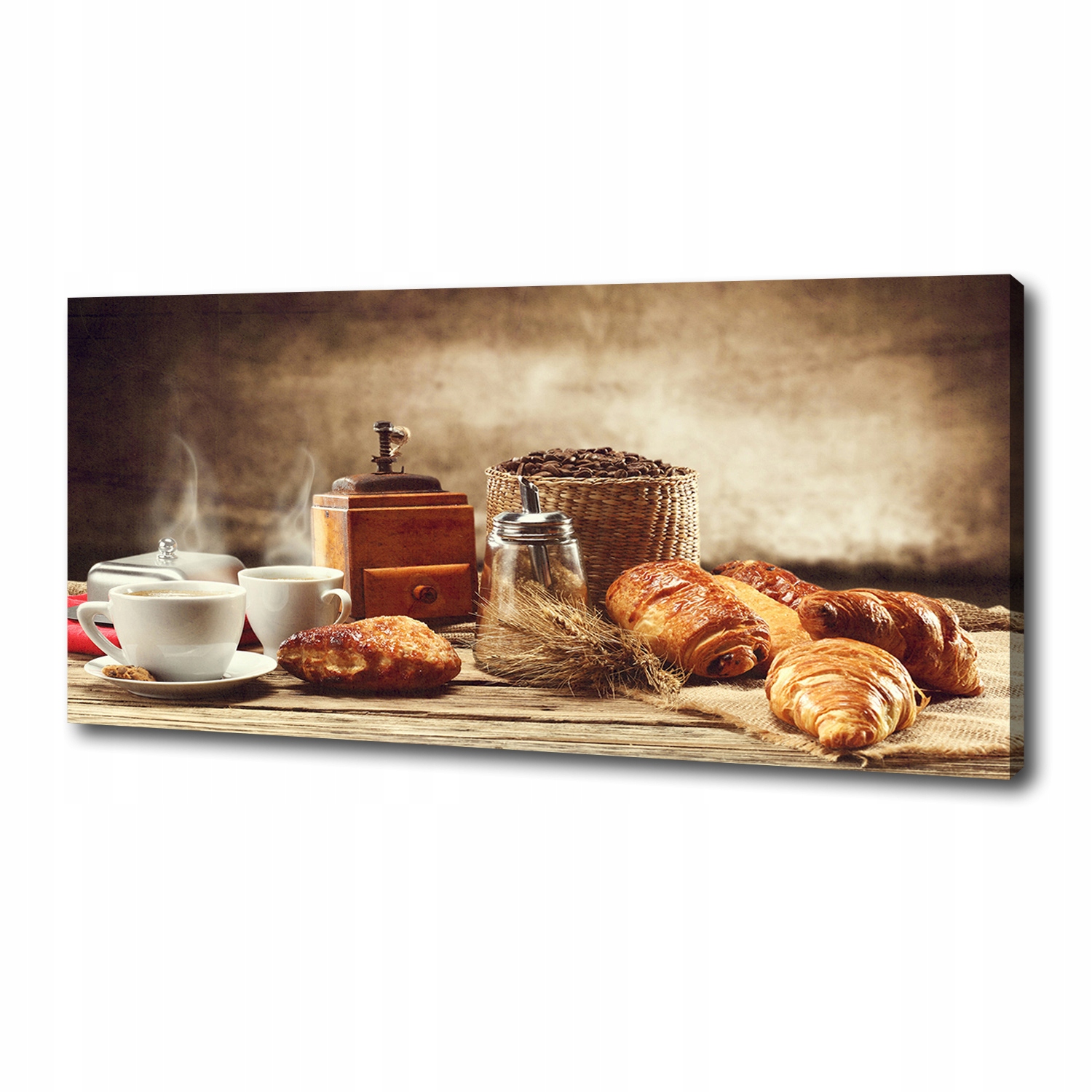 

Foto obraz canvas na ścianę Śniadanie 125x50 cm