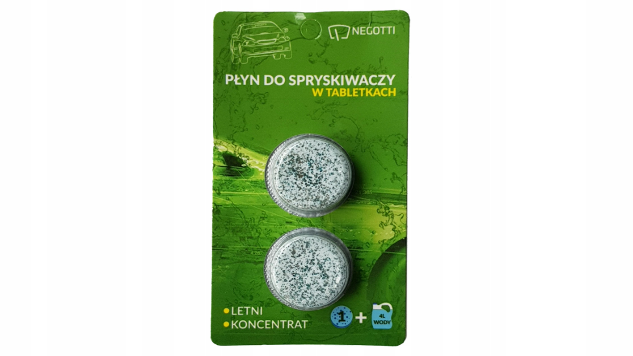 PLYN DO SPRYSKIWACZA LETNI W TABLETKACH 2 SZT