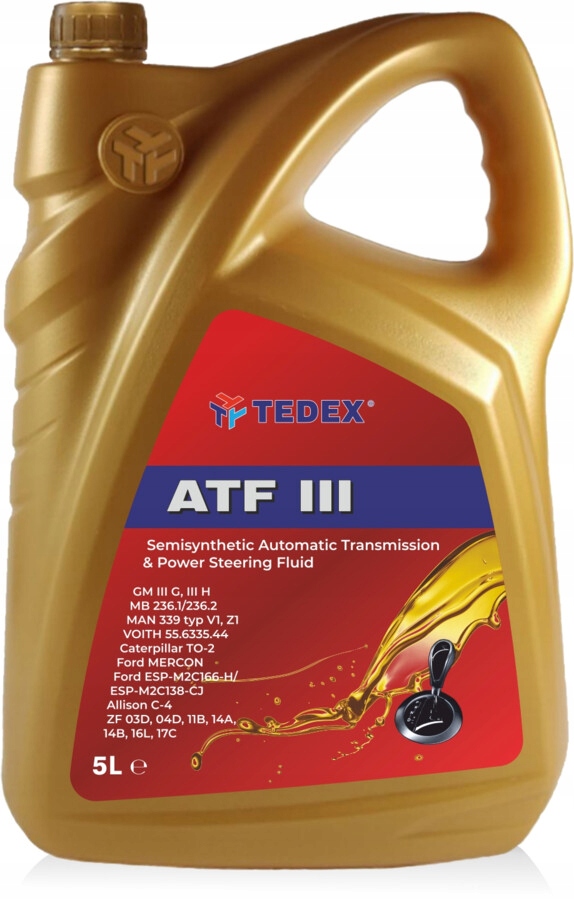 

Olej Przekładniowy Tedex Atf III 5L