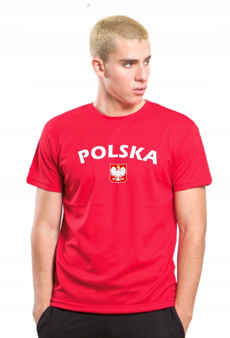 

T-shirt Polska Koszulka kibica Polski czerwona M
