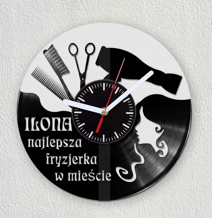 

urodziny fryzjera fryzjerki, Zegar