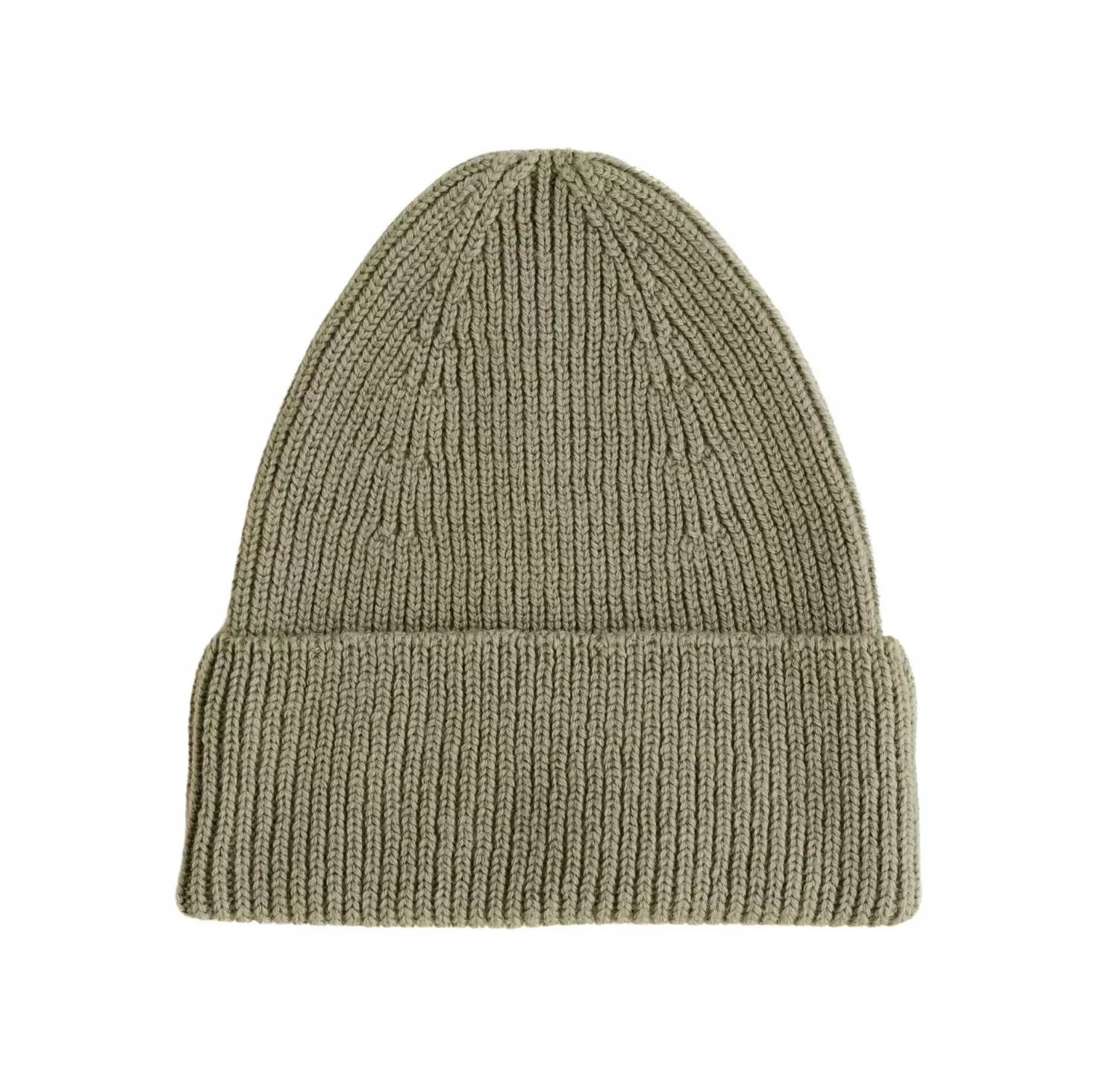 Čepice Fonzie adult artichoke One size Zelená Hvid