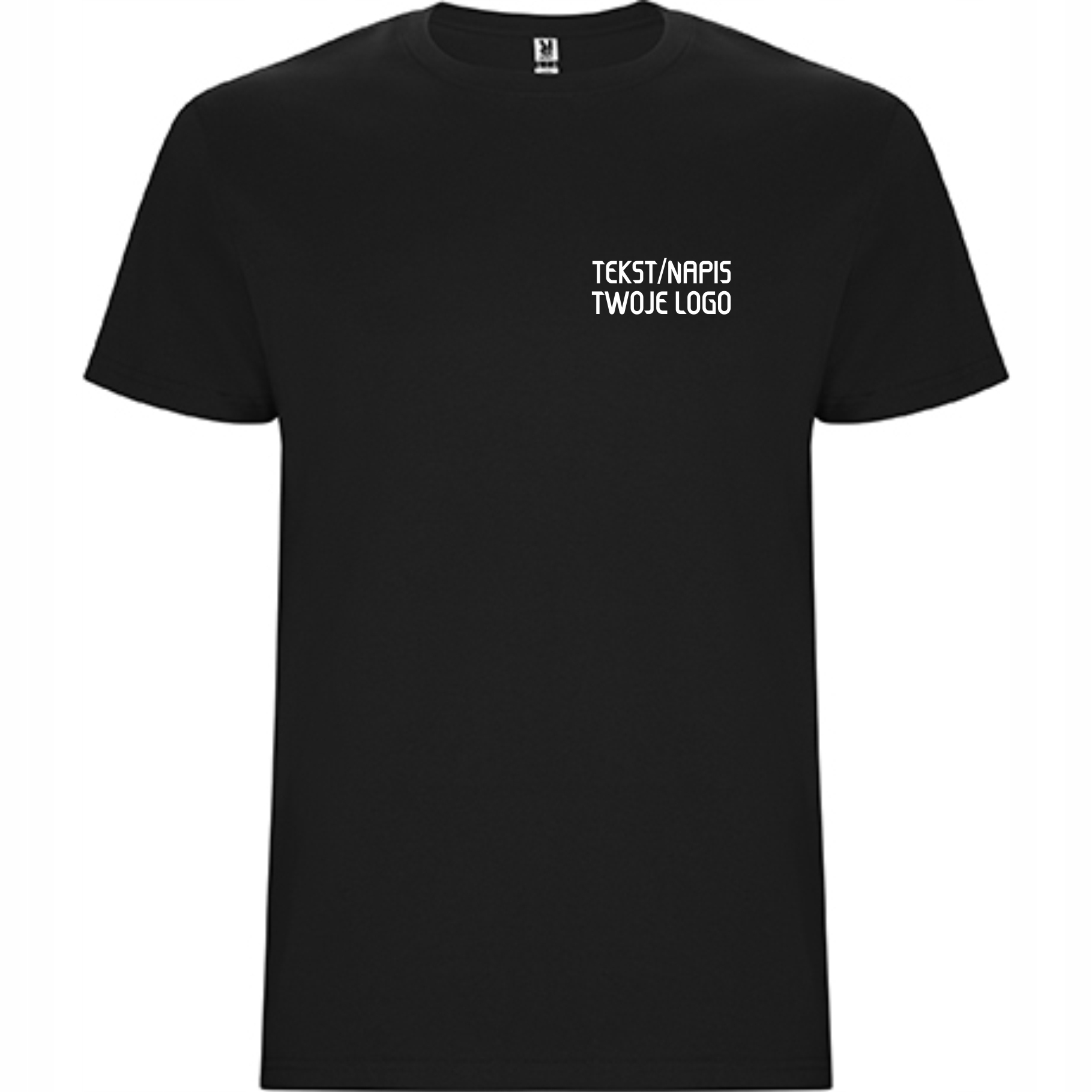 

Koszulka T-shirt 190g Bawełna Z Nadrukiem Logo M