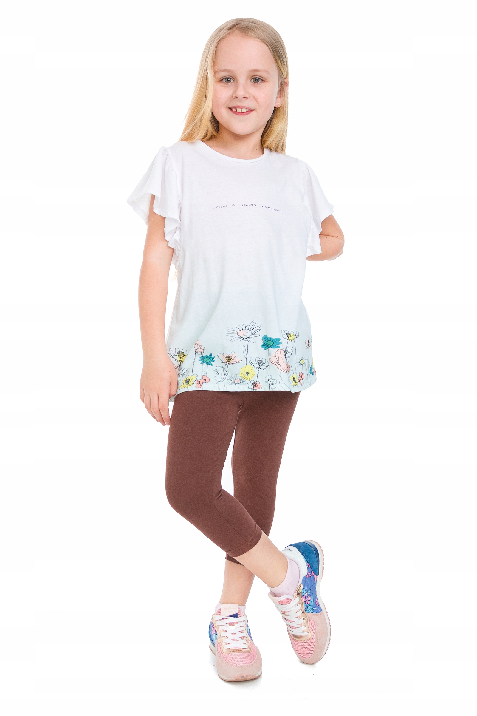 

Dziecięce Legginsy 3/4 Gumka
