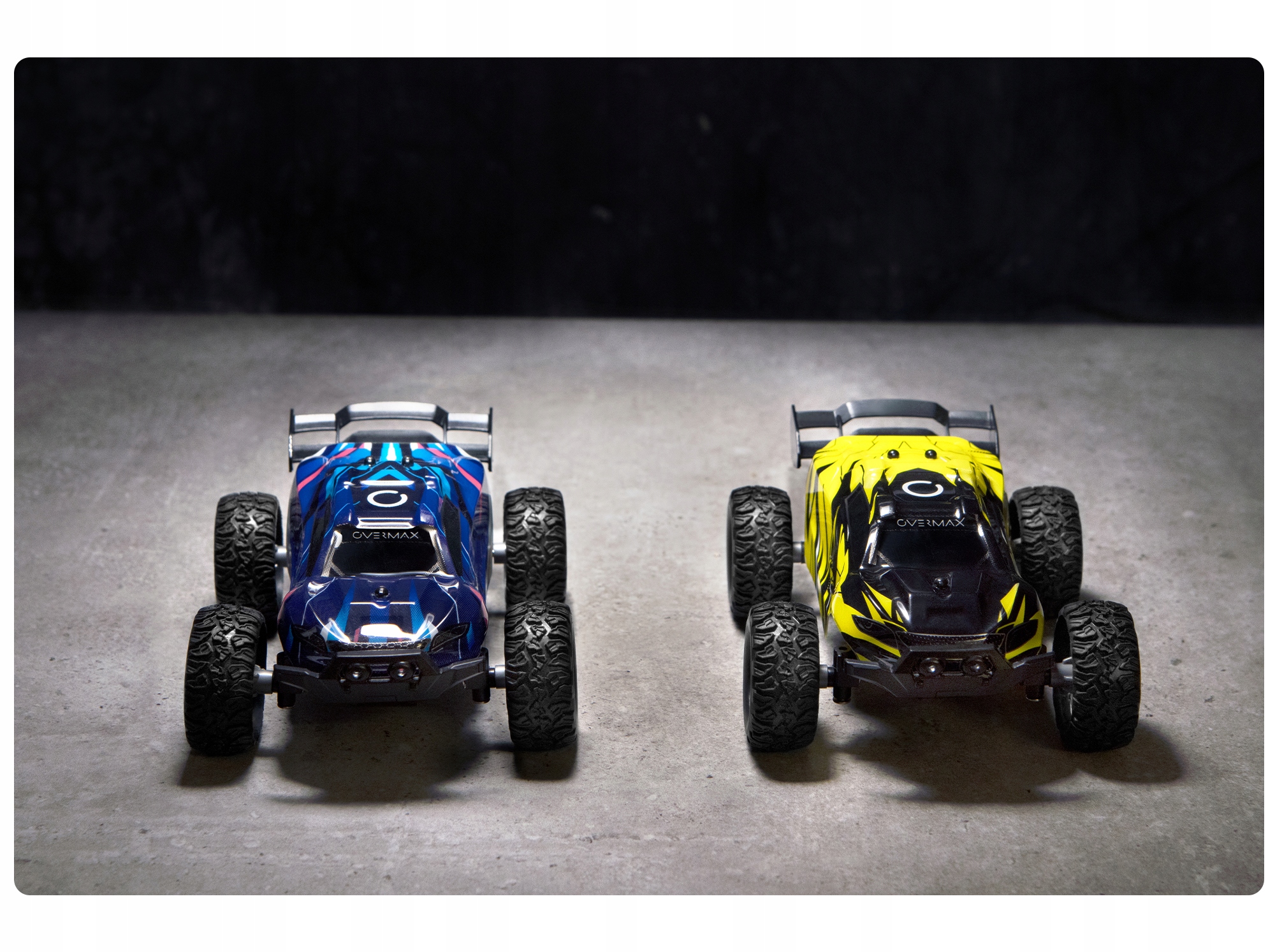 RC 2x RC car SET Overmax skalė 1:32