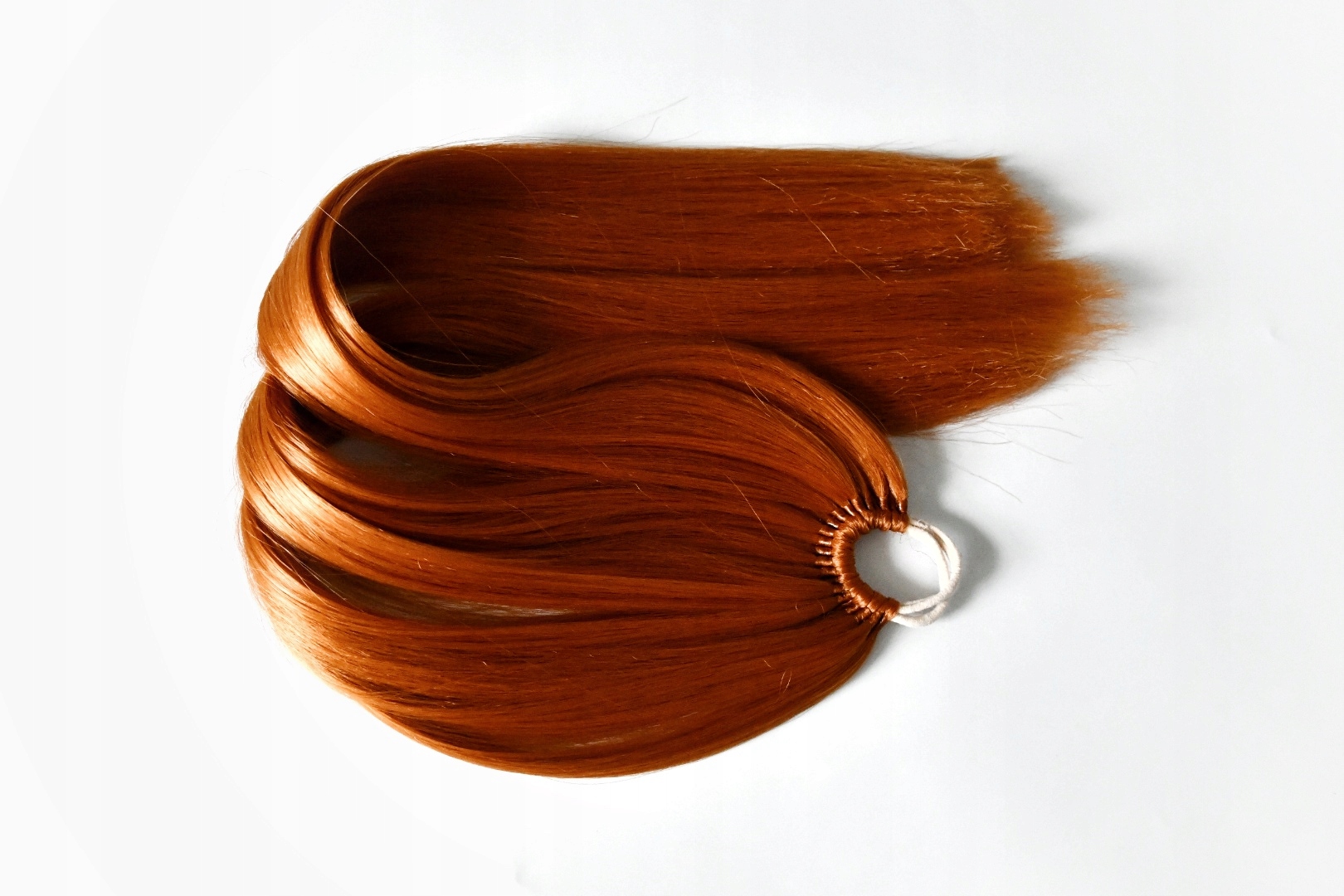 Culík na gumičce, prodloužení culíku Rudý XL 160g