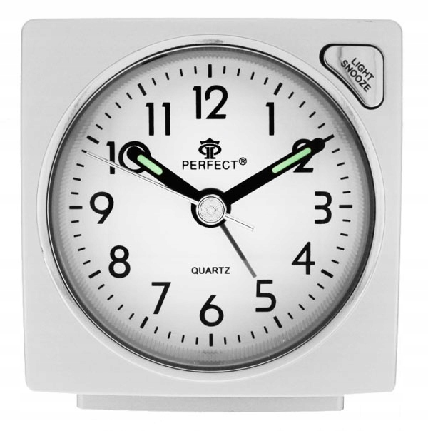 Budzik z Podświetleniem i Funkcją Drzemki PERFECT