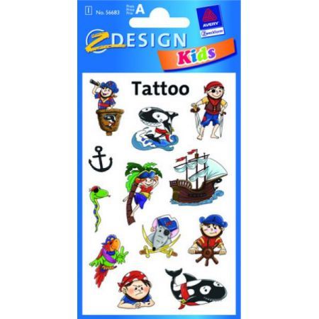 

Tatuaże Wodoodporne Dla Dzieci Piraci