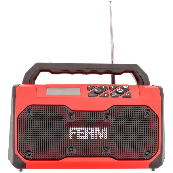 Radio budowlane Ferm bluetooth bez akumulatora
