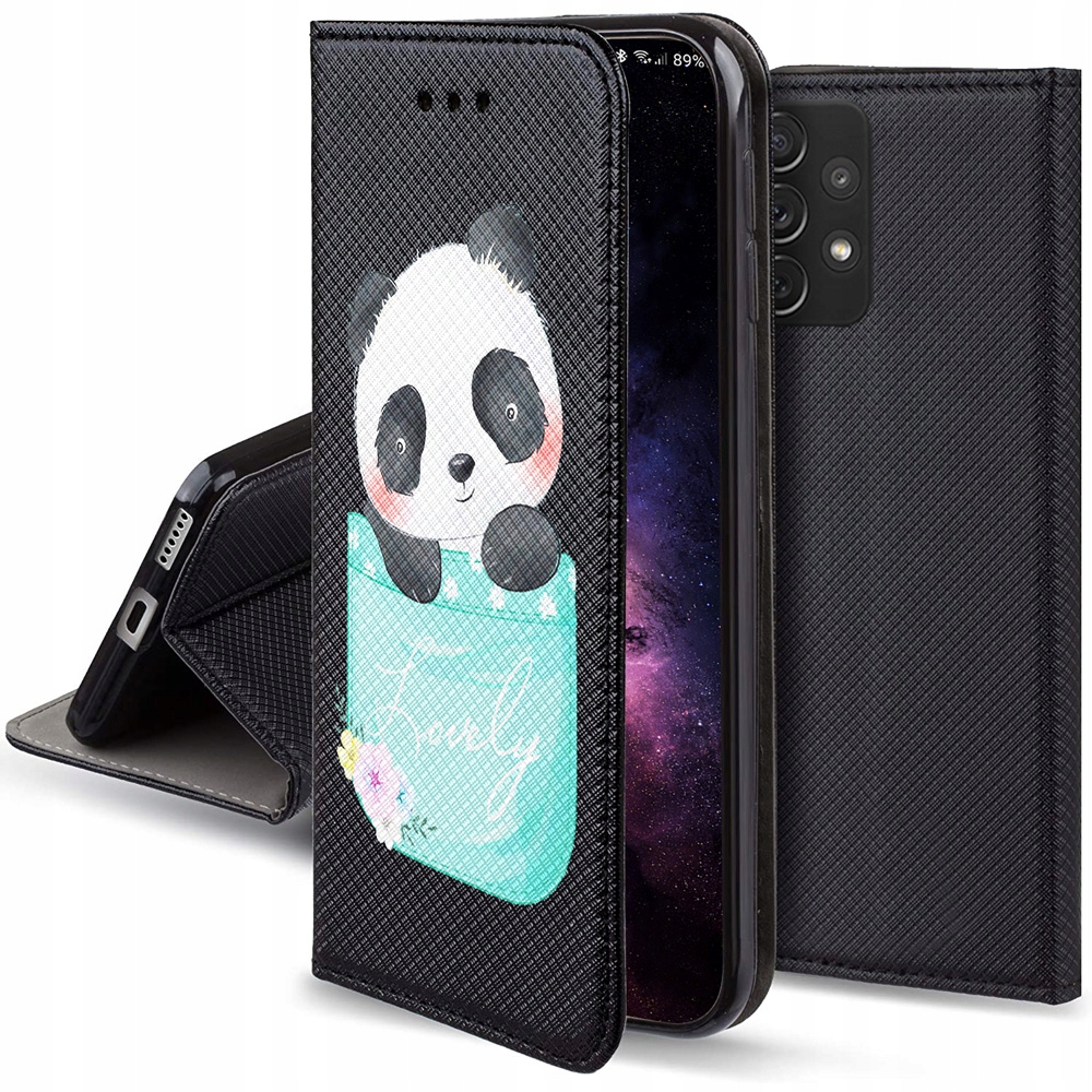 

Etui Magnet Panda do Samsung Galaxy A53 5G Szkło