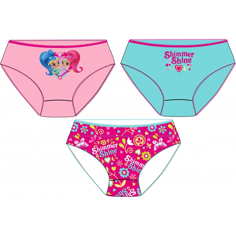 

majtki figi Shimmer i Shine 3-pack 116/122