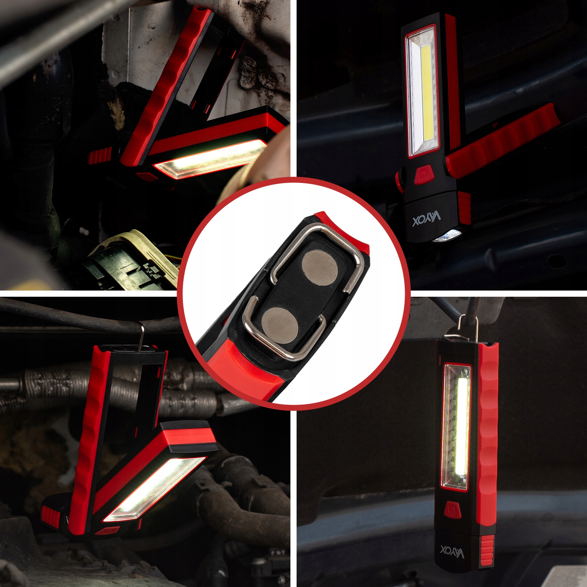 LATARKA LED LAMPA WARSZTATOWA ROBOCZA MAGNES VAYOX EAN (GTIN) 5905490800602