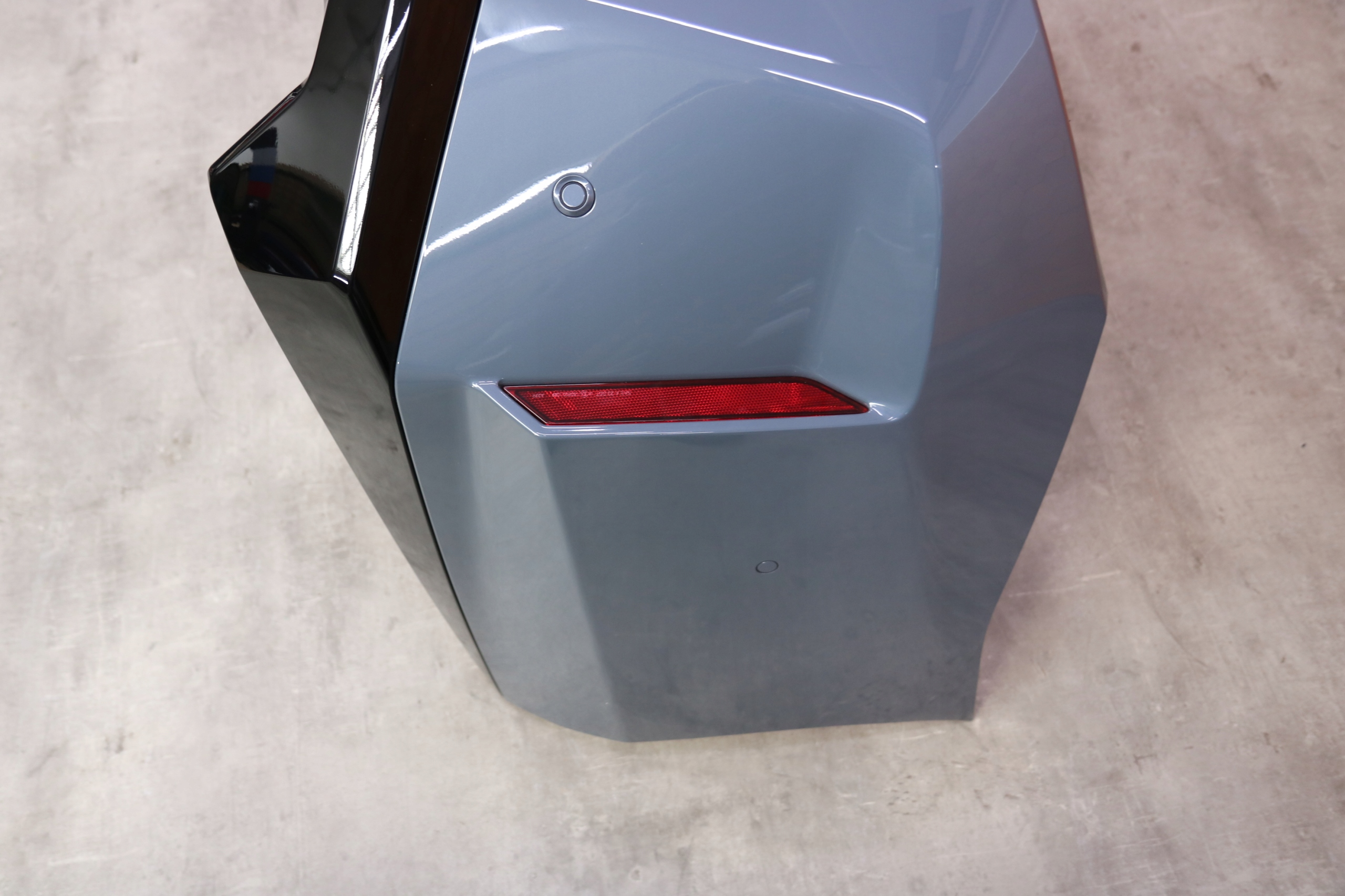 BMW M5 G90 complete bumper rear part rear colour C3N STORM BAY METALLIC