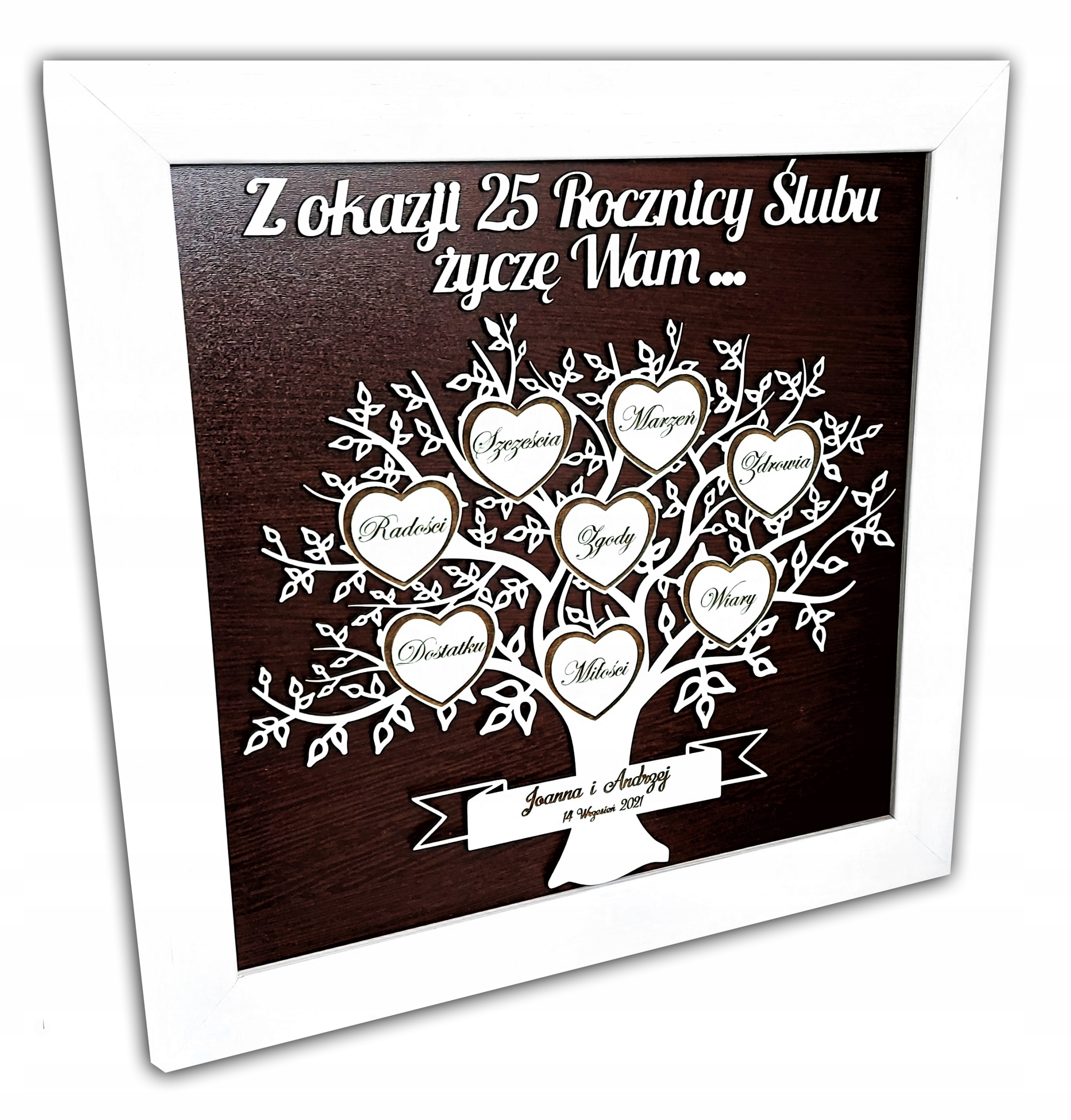 

Prezent Jubileusz 10 20 25 30 40 50 Rocznica Ślubu