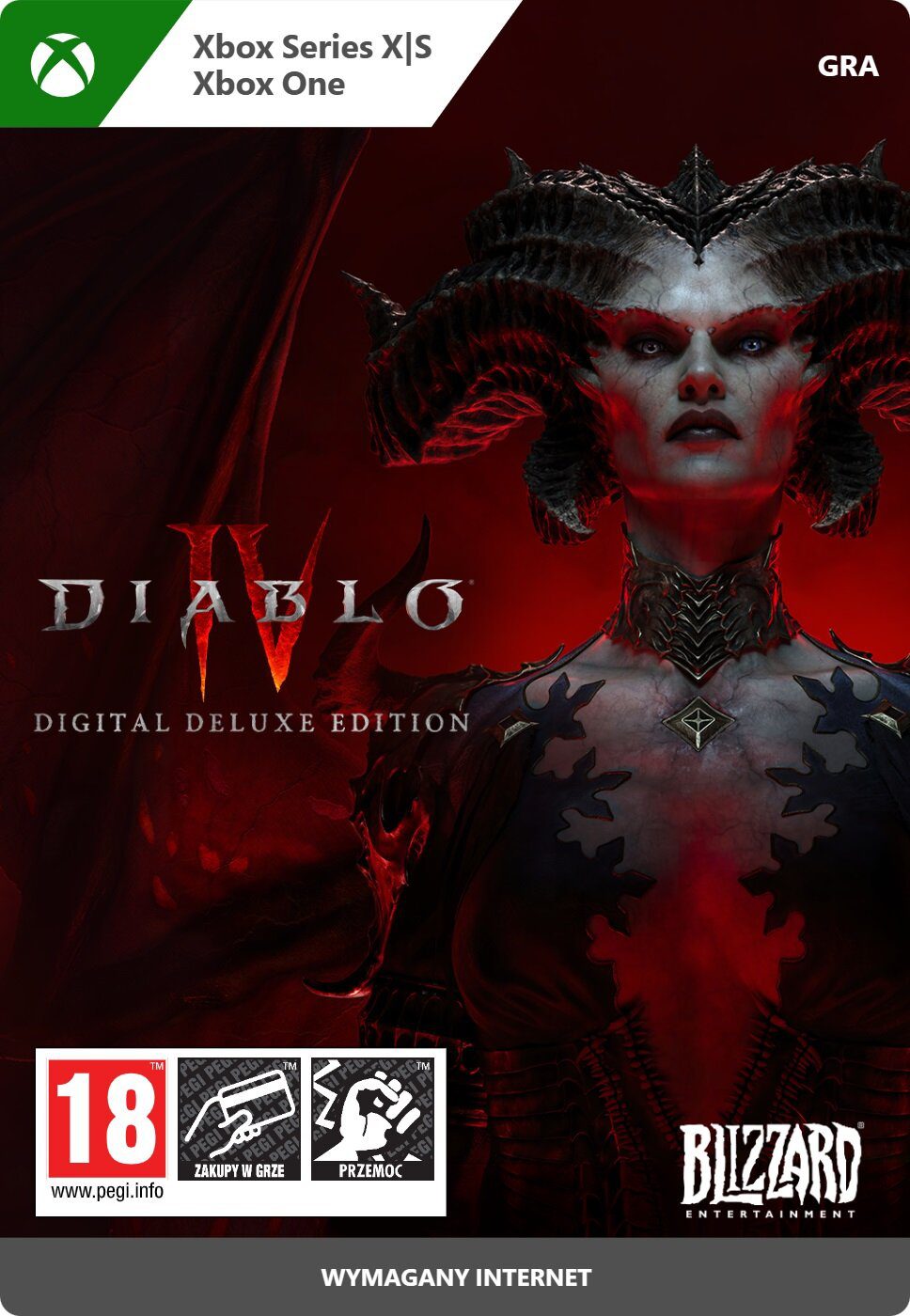 Diablo IV Deluxe Edition Xbox Series X|s Klucz CD Key Kod Bez Vpn