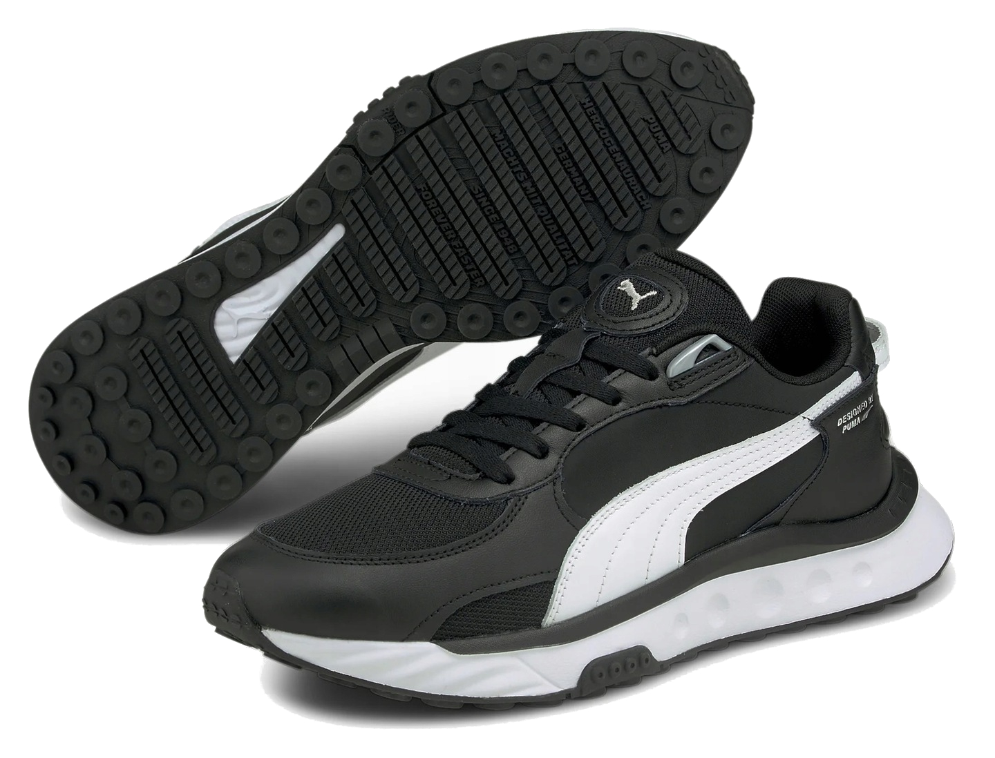 Puma Wild Rider Route Buty Męskie Sportowe Czarne