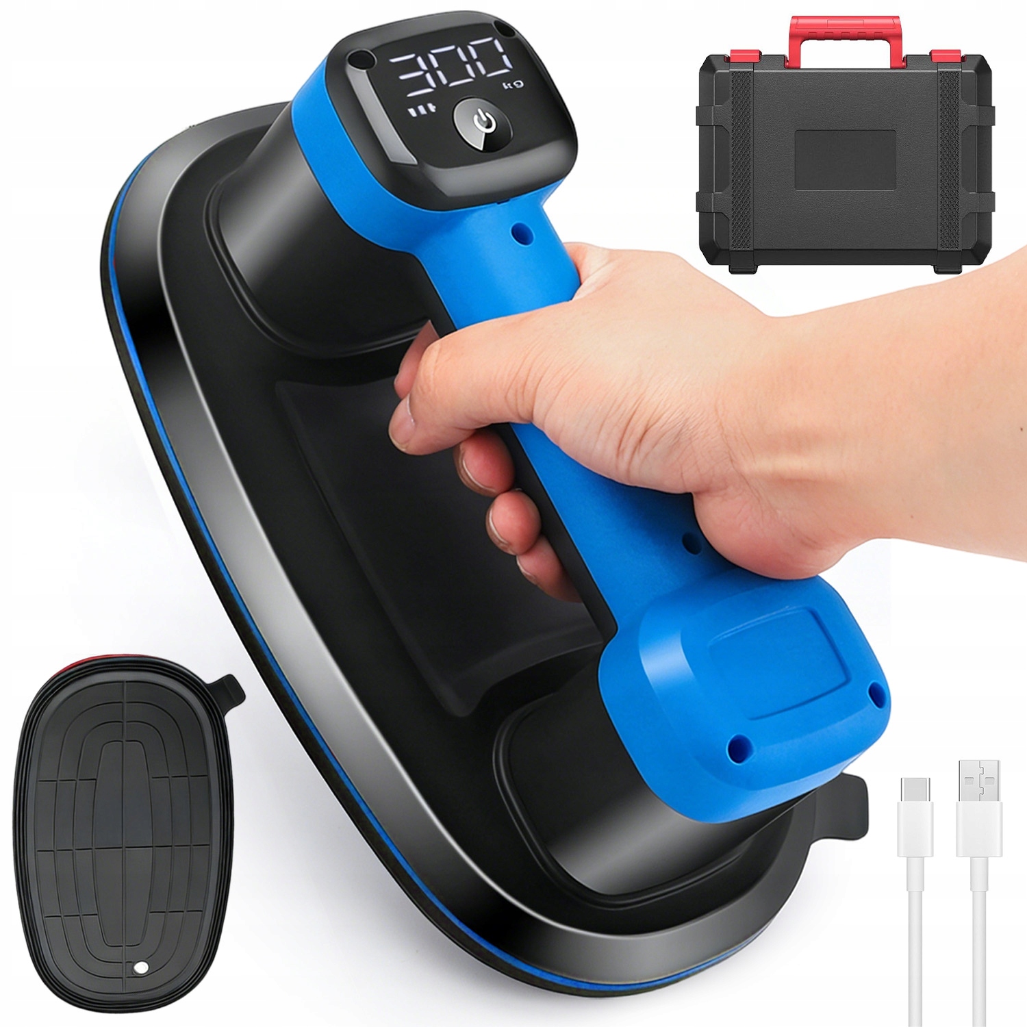 Přísavka Na Dlaždice Vakuová Držák Na Sklo Nosnost 300 Kg Průměr