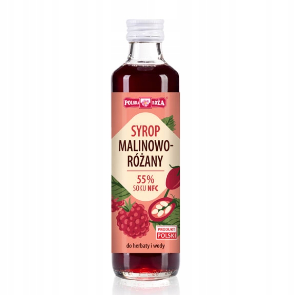 Levně Polska Róża Malinově růžový sirup