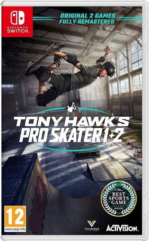 TONY HAWK'S PRO SKATER 1 + 2 / GRY NINTENDO SWITCH