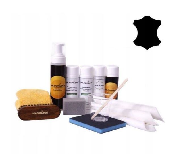 Colourlock Turbo Kit черный мягкий ремонт кожи