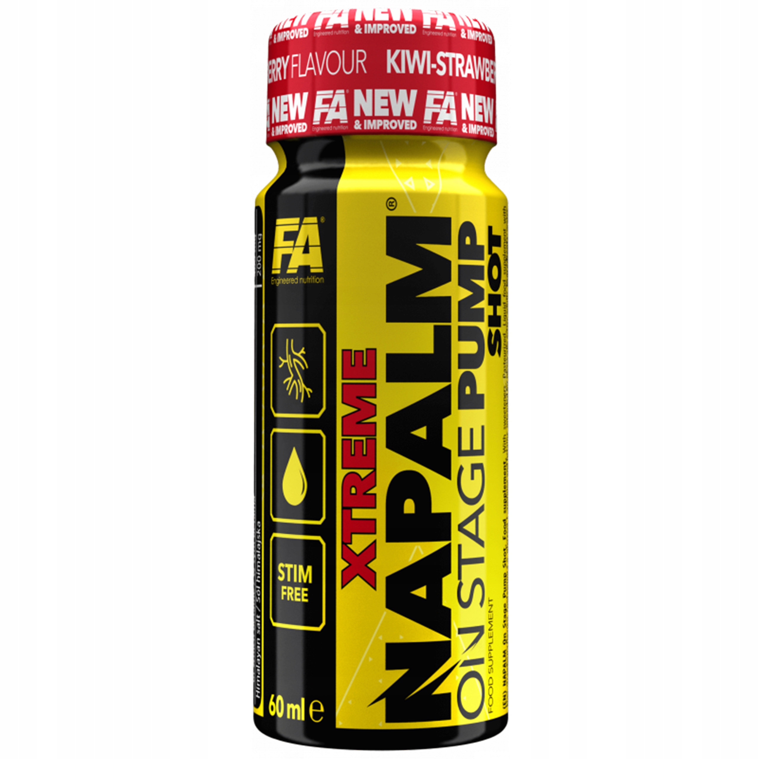 PRZEDTRENINGÓWKA POMPA AAKG GLICEROL NAPALM ON STAGE PUMP SHOT 60ml — 5