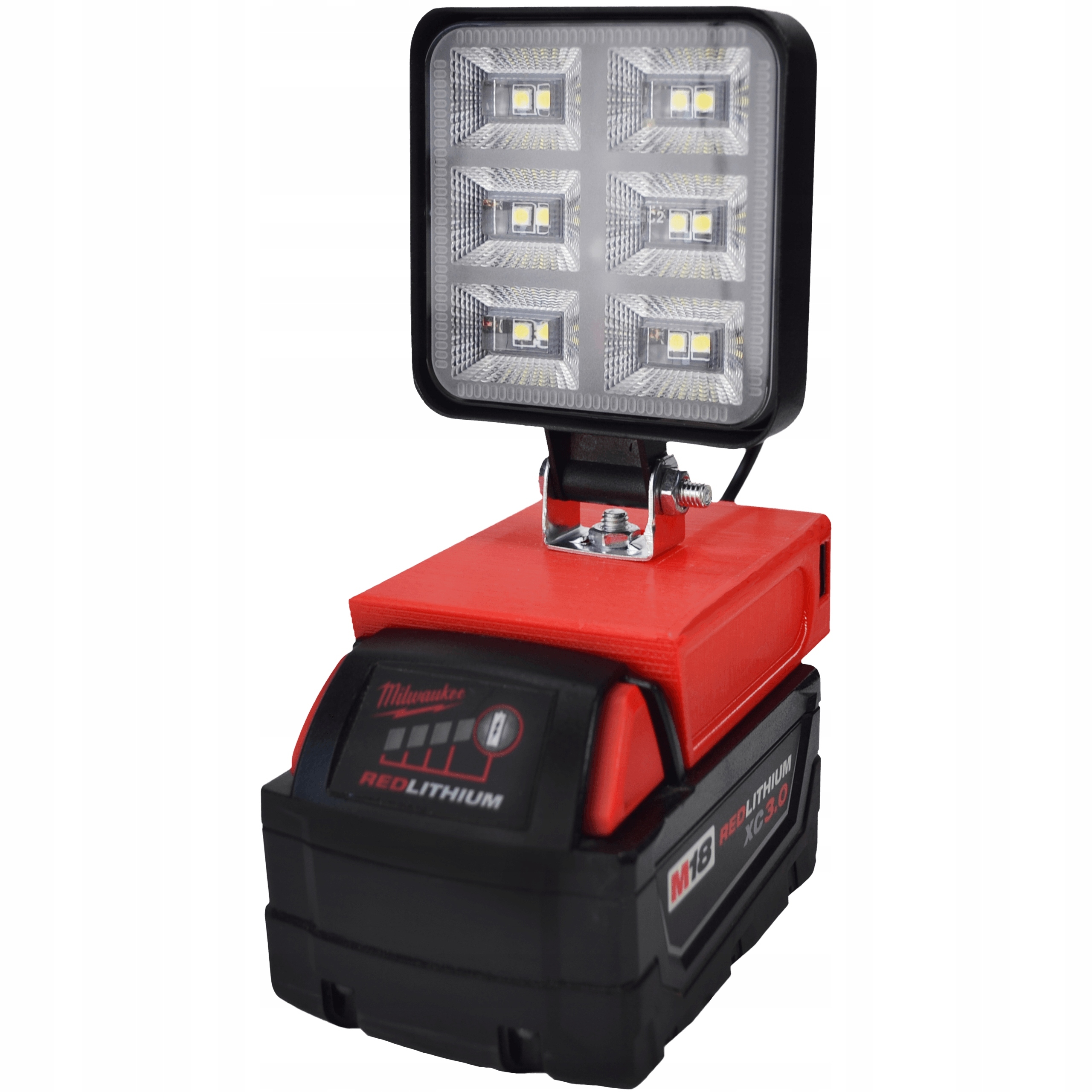 Lampa Do Milwaukee 18V M18 Halogen Roboczy Led +usb