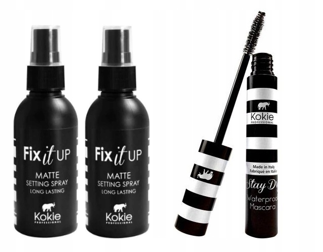 

Kokie zestaw tusz wododoporny spray fix it up