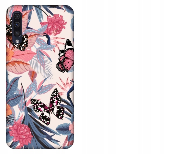 

Etui pokrowiec Samsung Galaxy A50 Motyle dzungla t