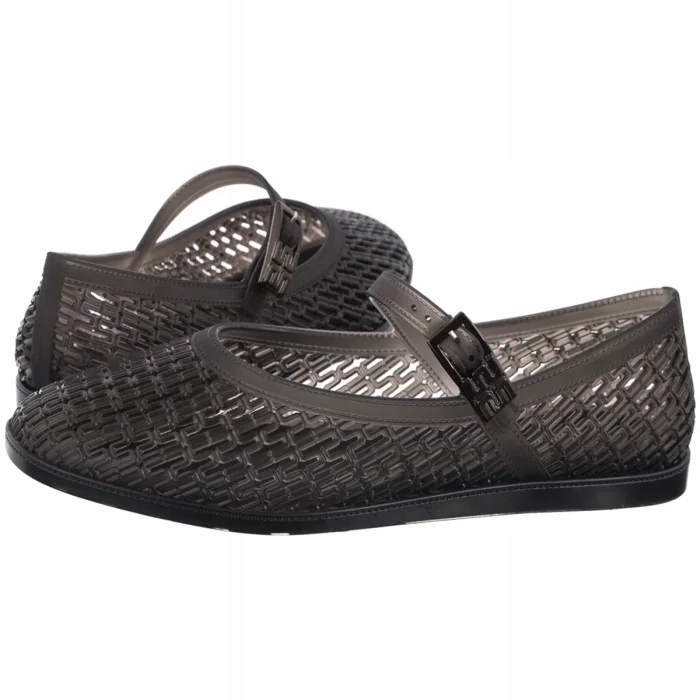 Dámské baleríny Melissa Harper Ad 35974/BH713 Clear Black Černé