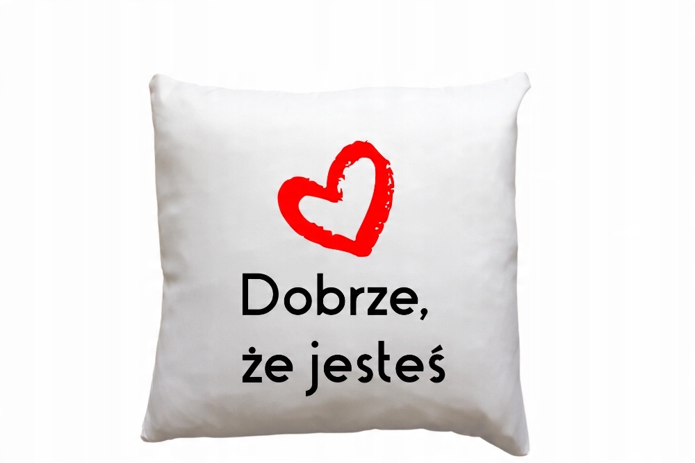 

Poduszka prezent na Walentynki + imię, 5
