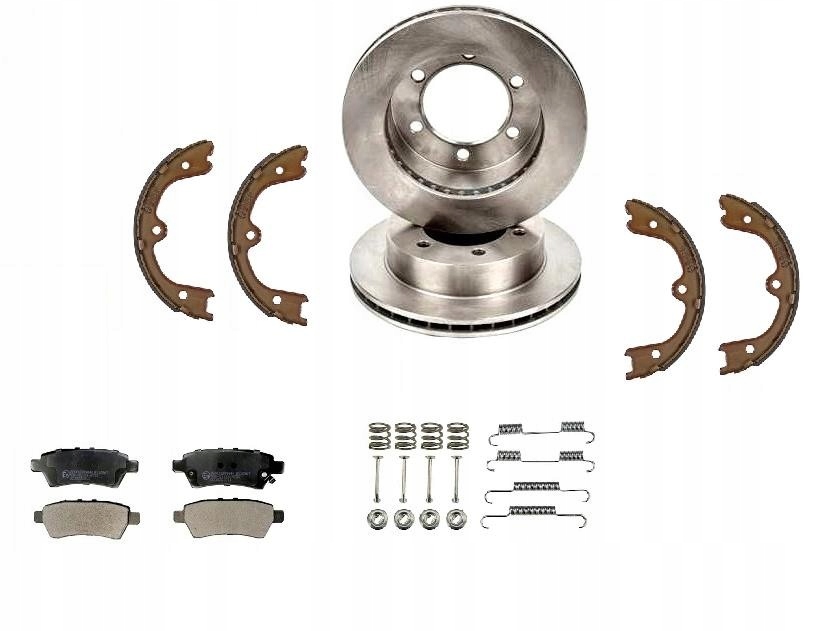 Kotouče Čelisti Nissan Navara D40 Pathfinder R51 Zadní 17'' 307MM