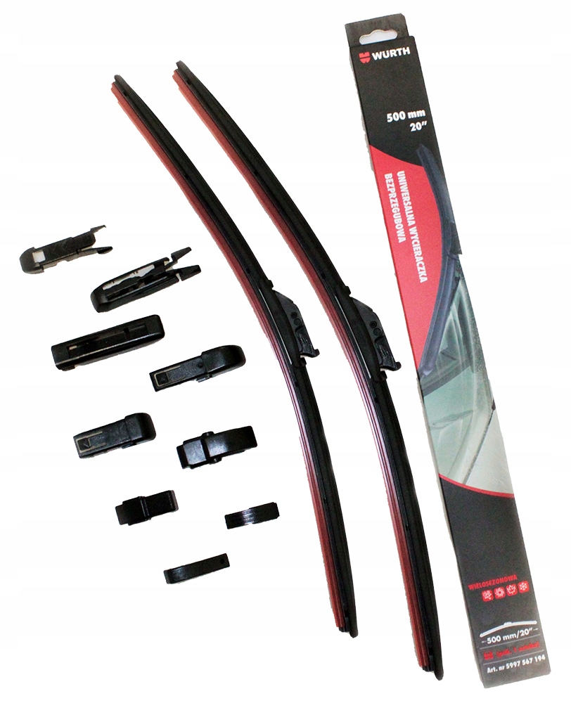 

Wycieraczki Wurth Vw Passat B6 2005-2010 Zestaw