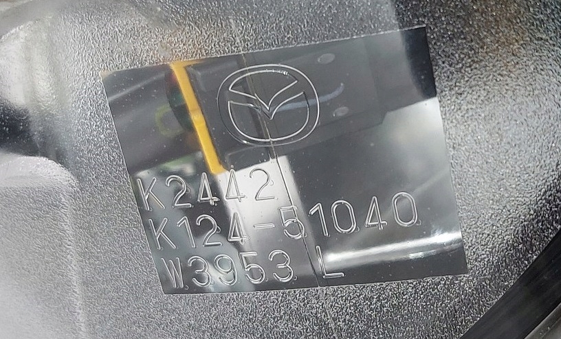 LAMPA REFLEKTOR PRZÓD LEWY MAZDA CX5 II 17r EUR FULL LED Numer katalogowy oryginału KB8N51040 , K124-51040