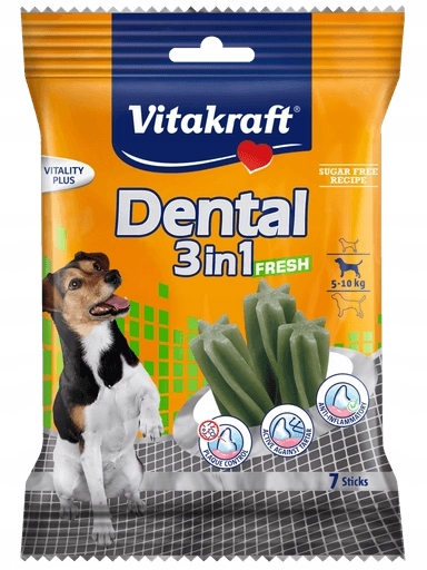 5x Zubní tyčinky Fresh S 7ks, 5 10 kg