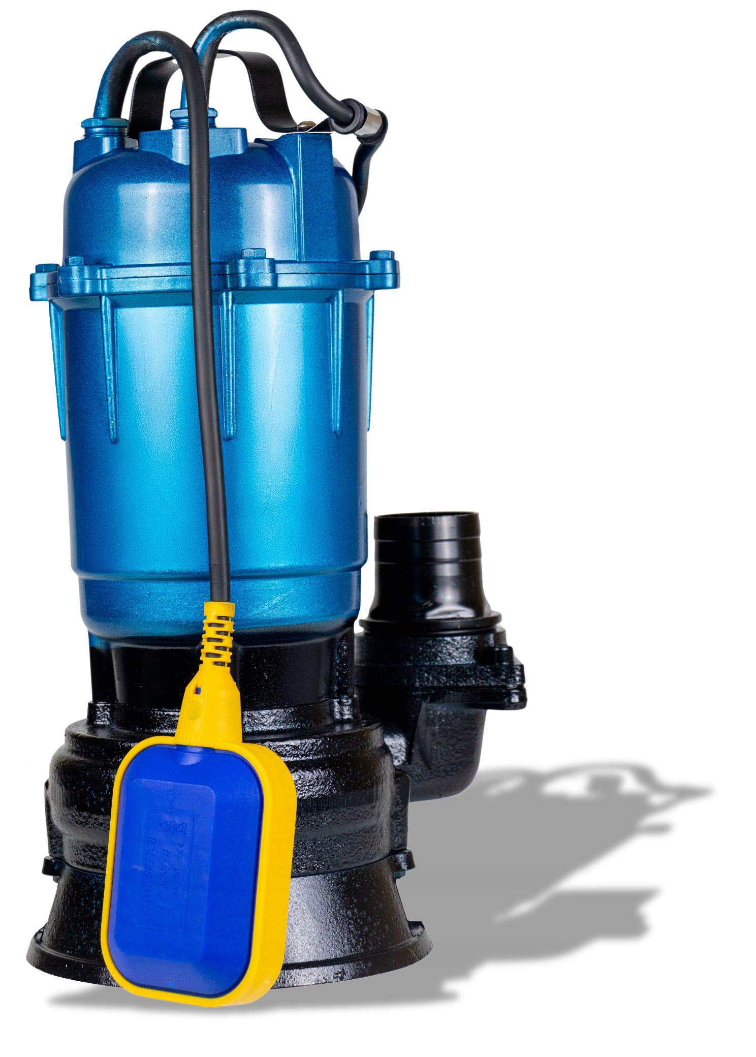 POMPA DO WYPOMPOWYWANIA WODY BRUDNEJ CZYSTEJ SZAMBA PŁYWAK + 4 ZŁĄCZKI Maksymalna wydajność pompy 11000 l/h